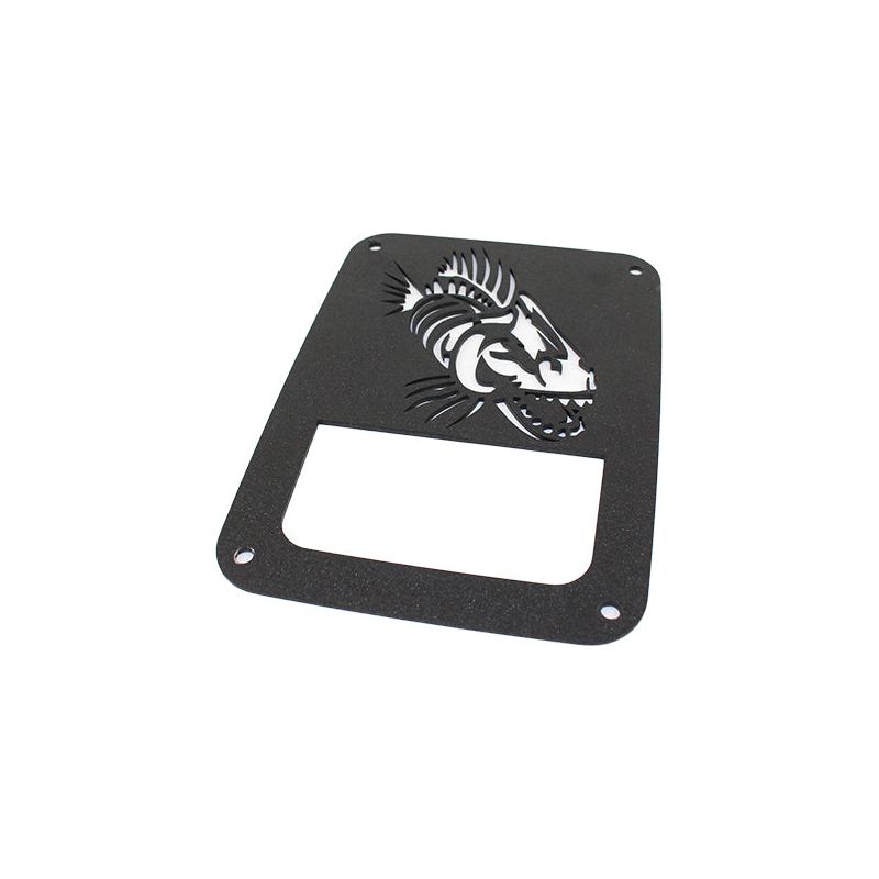 Fishbone Offroad | Jeep JK Tail Light Covers 07-18 Wrangler JK Black Textured Powdercoat Fishbone Offroad | FB31044