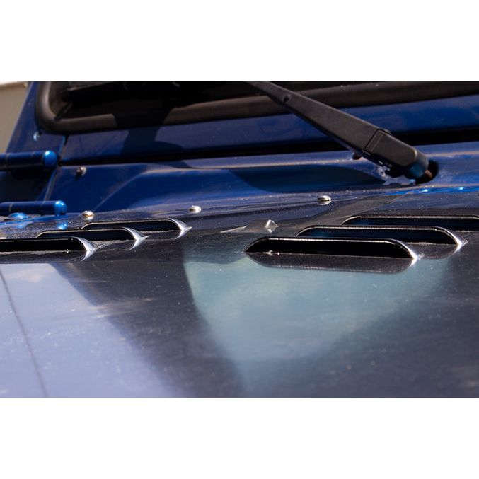 Fishbone Offroad | Jeep TJ Hood Louver Raw Unpainted 97-02 Wrangler TJ Fishbone Offroad | FB31125