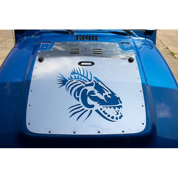 Fishbone Offroad | Jeep TJ Hood Louver Raw Unpainted 03-06 Wrangler TJ Fishbone Offroad | FB31126
