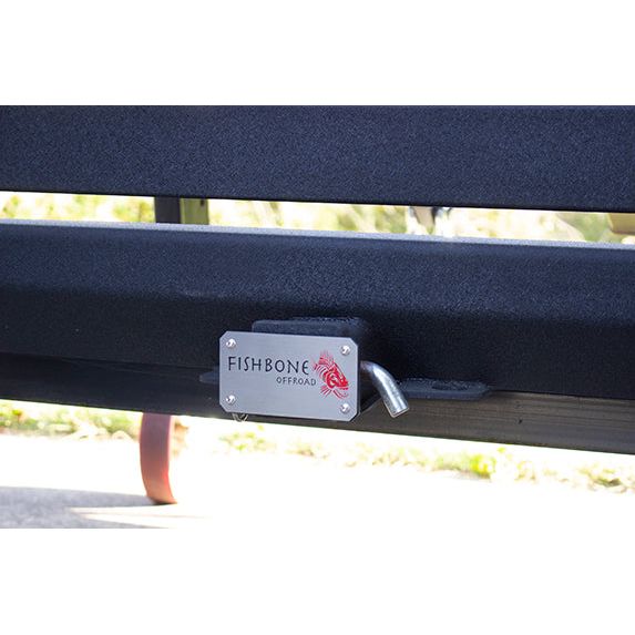 Fishbone Offroad | Hitch Cover For 2 Inch Hitch Black Powdercoated Steel Fishbone Offroad | FB32097