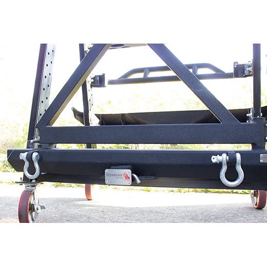 Fishbone Offroad | Hitch Cover For 2 Inch Hitch Black Powdercoated Steel Fishbone Offroad | FB32097