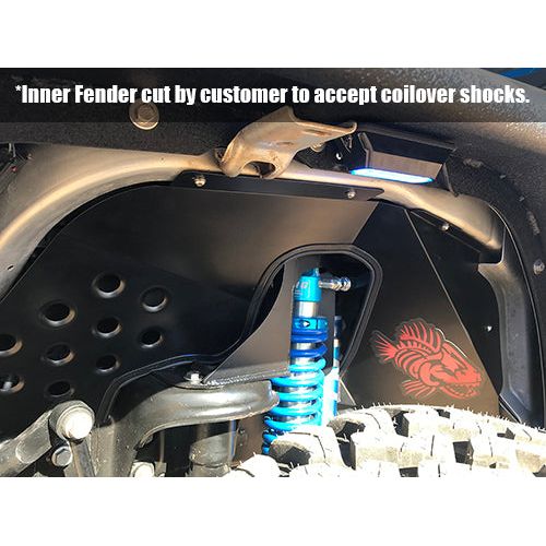 Fishbone Offroad | Jeep JK Front Inner Fenders 07-18 Wrangler JK Aluminum Fishbone Offroad | FB33007F