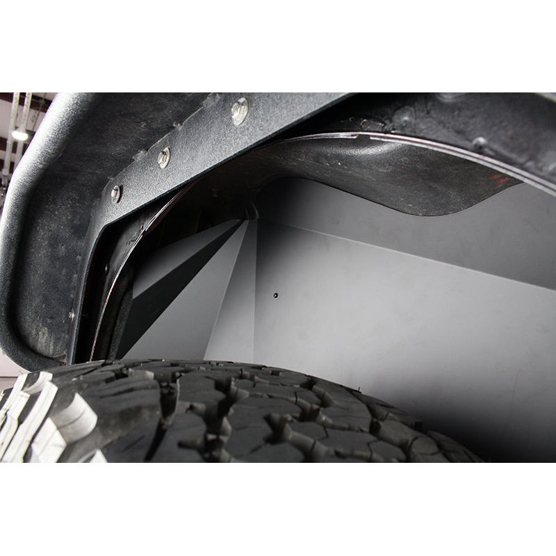 Fishbone Offroad | Jeep JK Rear Inner Fenders 07-18 Wrangler JK Aluminum Black Powercoat Fishbone Offroad | FB33007R