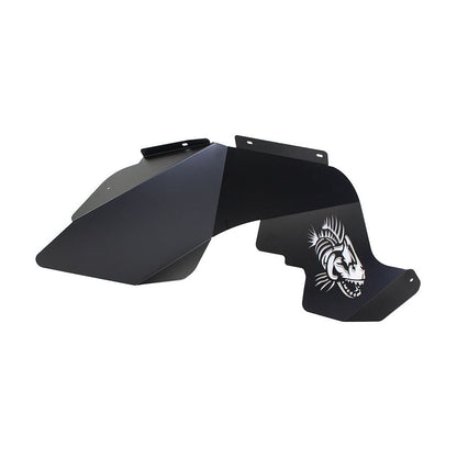 Fishbone Offroad | Jeep JK Logo Aluminum Inner Fenders 07-18 Wrangler JK Black Powdercoat Fishbone Offroad | FB33074