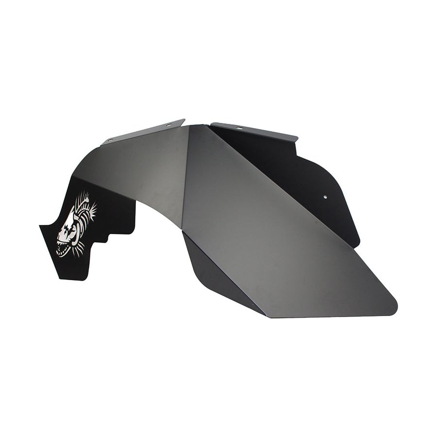 Fishbone Offroad | Jeep JK Logo Aluminum Inner Fenders 07-18 Wrangler JK Black Powdercoat Fishbone Offroad | FB33074