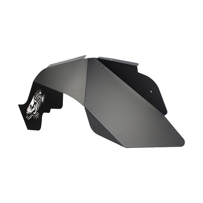 Fishbone Offroad | Jeep JK Logo Aluminum Inner Fenders 07-18 Wrangler JK Black Powdercoat Fishbone Offroad | FB33074
