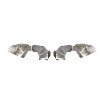 Fishbone Offroad | Jeep JL Inner Fenders For 18-Current Wrangler JL,  2020-Current JT Gladiator Front Pair Aluminum Raw Fishbone Offroad | FB33108F