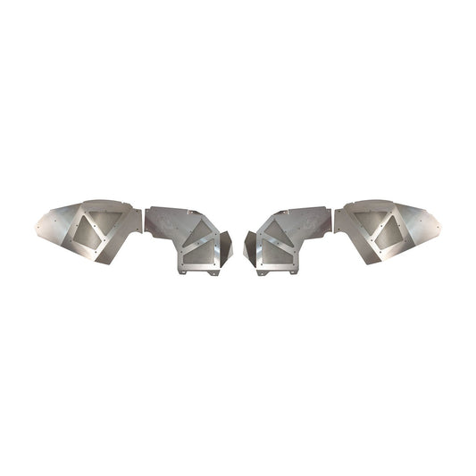 Fishbone Offroad | Jeep JL Inner Fenders For 18-Current Wrangler JL,  2020-Current JT Gladiator Front Pair Aluminum Raw Fishbone Offroad | FB33108F