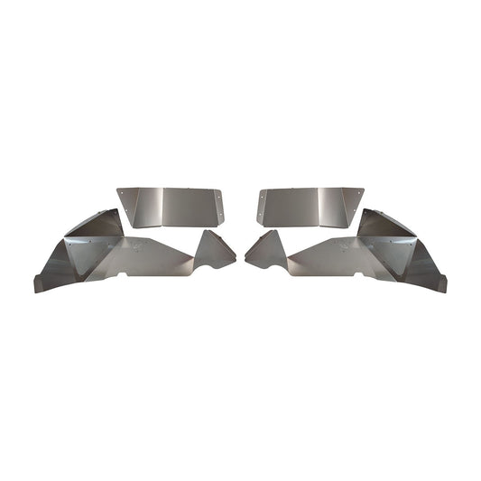 Fishbone Offroad | Jeep JL Inner Fenders For 18-Current Wrangler JL Rear Pair Aluminum Raw Fishbone Offroad | FB33108R