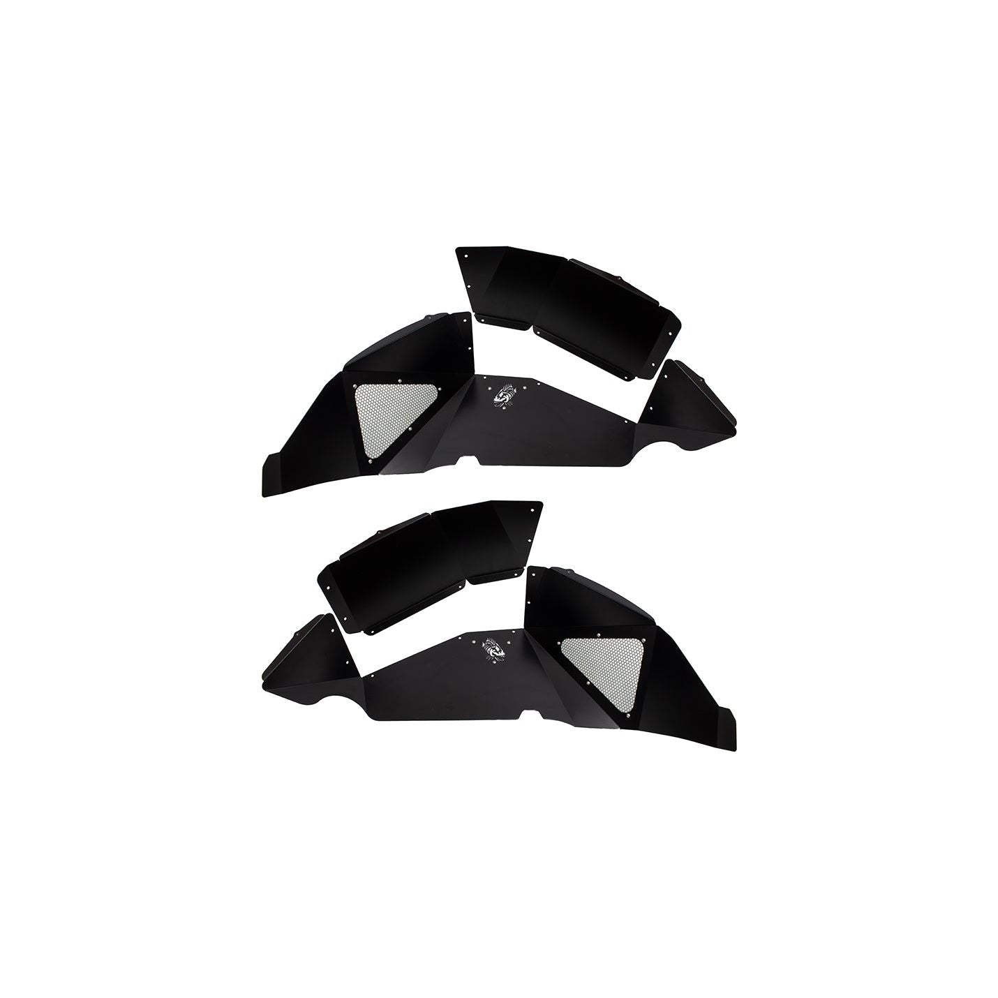Fishbone Offroad | Jeep JL Inner Fenders For 18-Current Wrangler JL Rear Pair Aluminum Black Powdercoat Fishbone Offroad | FB33130R