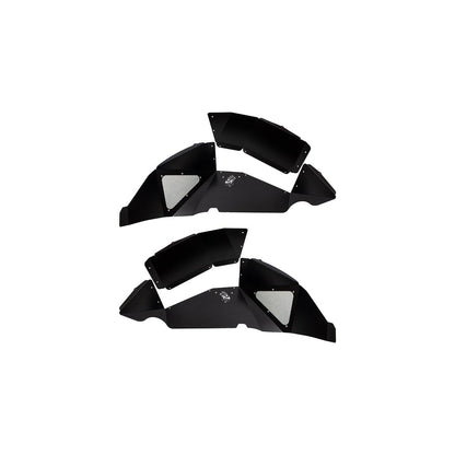 Fishbone Offroad | Jeep JL Inner Fenders For 18-Current Wrangler JL Rear Pair Aluminum Black Powdercoat Fishbone Offroad | FB33130R