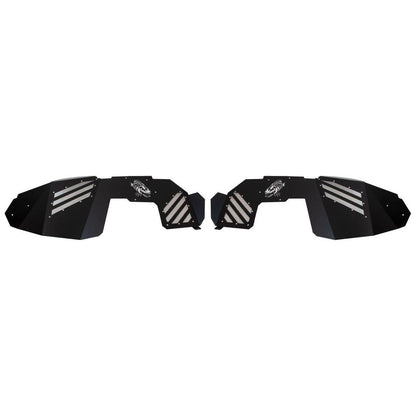 Fishbone Offroad | Wrangler/Gladiator Front Inner Fenders For 18-Up Wrangler/Gladiator Black Powdercoat Fishbone | FB33193F