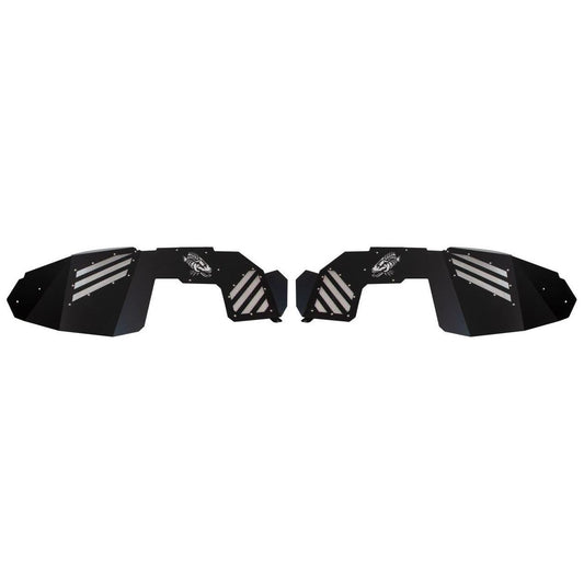 Fishbone Offroad | Wrangler/Gladiator Front Inner Fenders For 18-Up Wrangler/Gladiator Black Powdercoat Fishbone | FB33193F