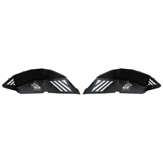 Fishbone Offroad | Wrangler Rear Inner Fenders For 18-Up Wrangler Black Powdercoat Fishbone | FB33193R