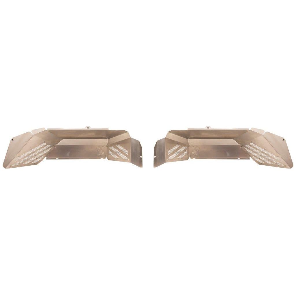Fishbone Offroad | Jeep Gladiator Inner Fenders Rear Raw Aluminum For 20+ Gladiator Fishbone Offroad | FB33210R