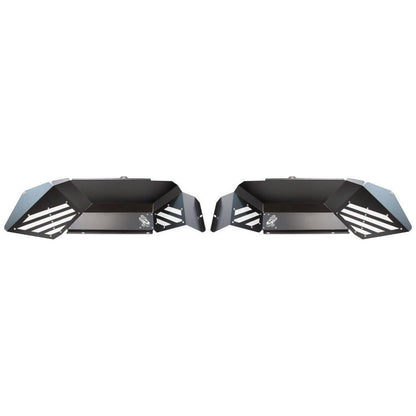 Fishbone Offroad | Gladiator Rear JT Black Aluminum Inner Fenders For 2020 Pres JT Gladiator Fishbone Offroad | FB33211R