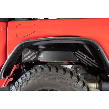 Fishbone Offroad | Gladiator Rear JT Black Aluminum Inner Fenders For 2020 Pres JT Gladiator Fishbone Offroad | FB33211R