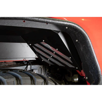 Fishbone Offroad | Gladiator Rear JT Black Aluminum Inner Fenders For 2020 Pres JT Gladiator Fishbone Offroad | FB33211R