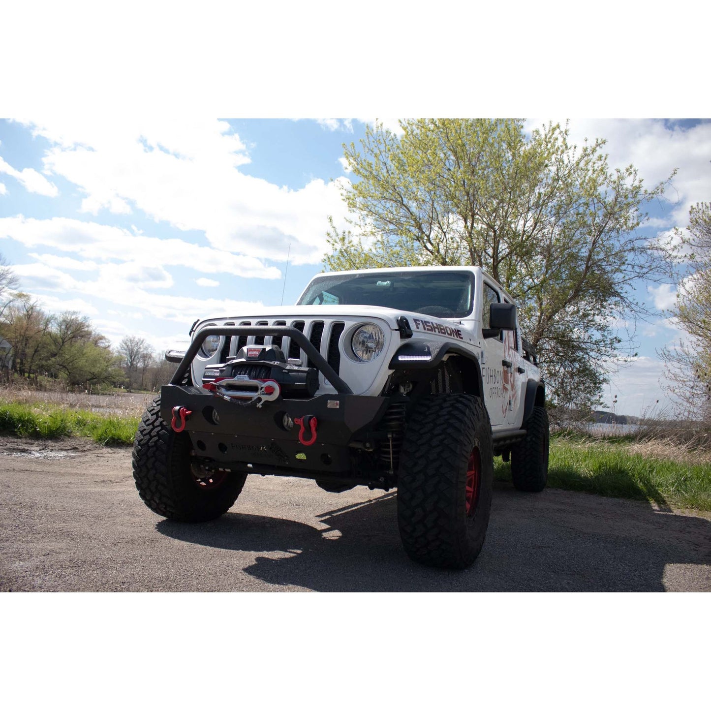 Fishbone Offroad | 18-Current Jeep Wrangler JL, JLU and 20-Current Jeep JT Gladiator Aluminum Elite Front Fenders Fishbone Offroad | FB33455F