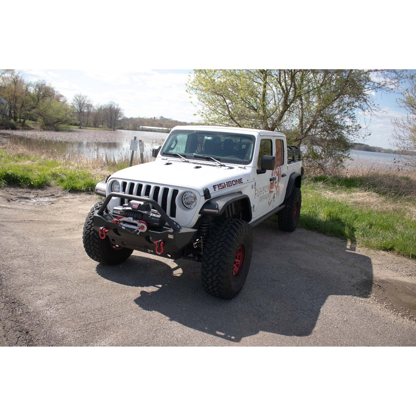 Fishbone Offroad | 18-Current Jeep Wrangler JL, JLU and 20-Current Jeep JT Gladiator Aluminum Elite Front Fenders Fishbone Offroad | FB33455F