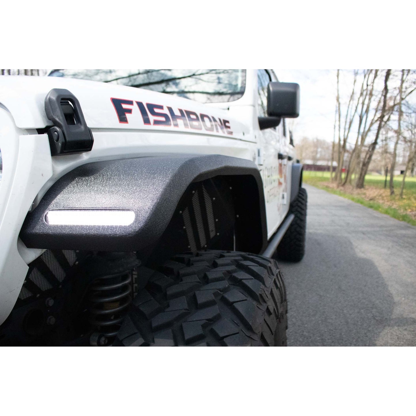 Fishbone Offroad | 18-Current Jeep Wrangler JL, JLU and 20-Current Jeep JT Gladiator Aluminum Elite Front Fenders Fishbone Offroad | FB33455F
