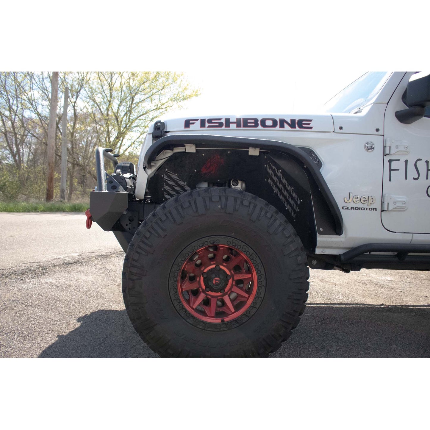 Fishbone Offroad | 18-Current Jeep Wrangler JL, JLU and 20-Current Jeep JT Gladiator Aluminum Elite Front Fenders Fishbone Offroad | FB33455F