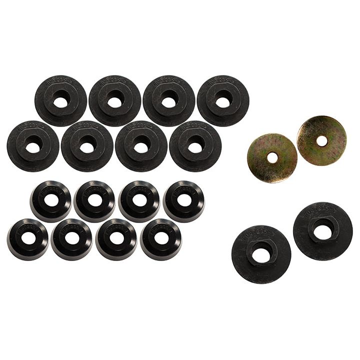 Fishbone Offroad | F-250 Body Mount Kit 08-18 F-250 Black Poyurethane Fishbone Offroad | FB47236