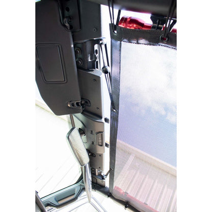 Fishbone Offroad | 2018-Present Jeep Wrangler JL/U and 2018-Present Jeep Gladiator JT Front Sun Shade Fishbone Offroad | FB51306