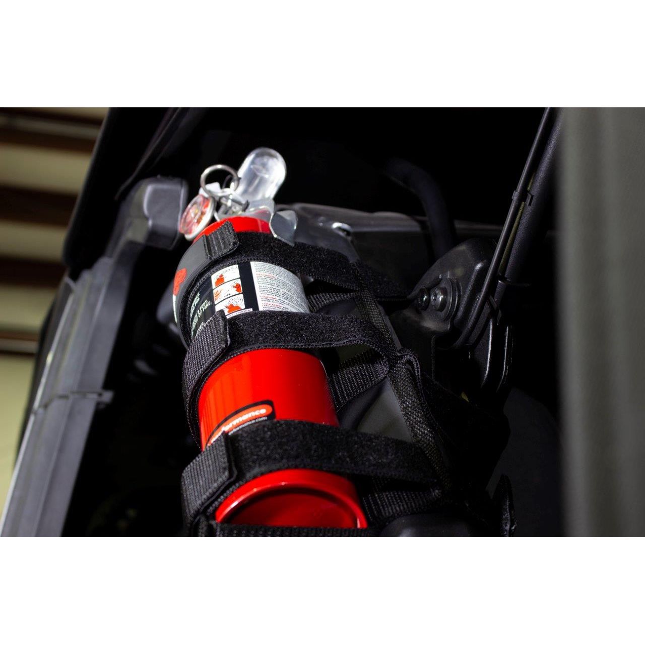 Fishbone Offroad | Fire Extinguisher Holder for Padded Roll Bar Black Fishbone Offroad | FB55155