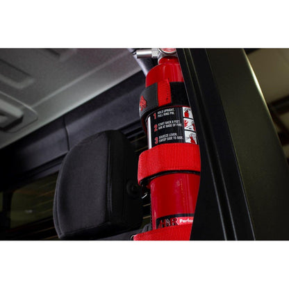 Fishbone Offroad | Fire Extinguisher Holder for Padded Roll Bar Red Fishbone Offroad | FB55156
