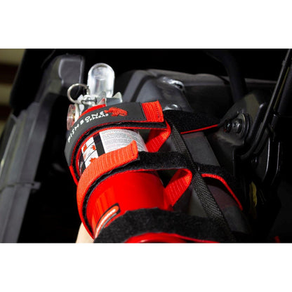 Fishbone Offroad | Fire Extinguisher Holder for Padded Roll Bar Red Fishbone Offroad | FB55156