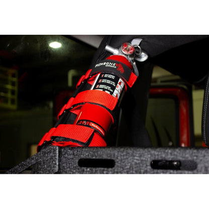 Fishbone Offroad | Fire Extinguisher Holder for Padded Roll Bar Red Fishbone Offroad | FB55156