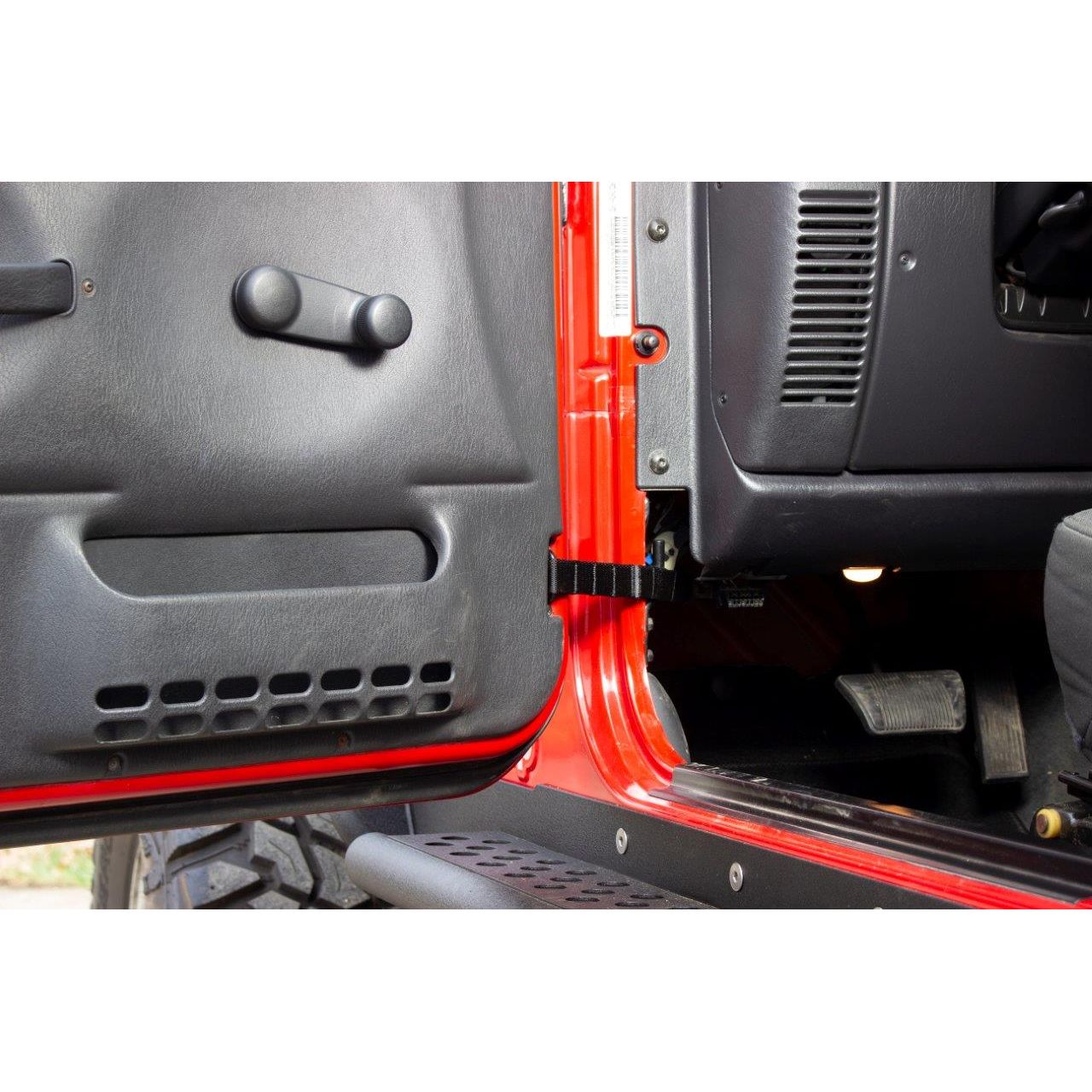 Fishbone Offroad | Wrangler Door Limiting Strap 76-06 Jeep CJ/YJ/TJ Wrangler Rubicon and Unlimted Fishbone Offroad | FB55160
