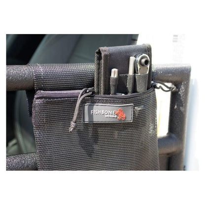 Fishbone Offroad | Tube Door Storage Bag For 18-Up Jeep Wrangler JL 2 Door Fishbone | FB55273