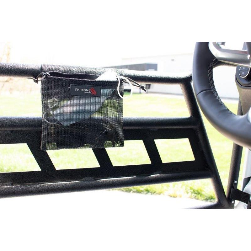 Fishbone Offroad | Tube Door Storage Bag For 18-Up Jeep Wrangler JL 2 Door Fishbone | FB55273