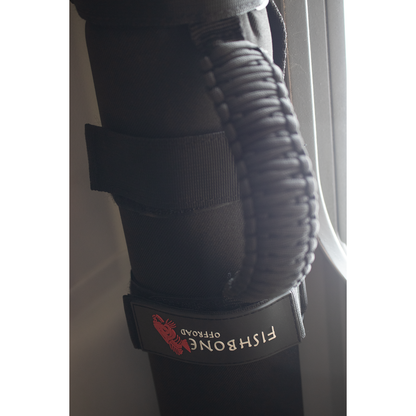 Fishbone Offroad | Paracord Grab Handles w/Three Straps Black Fishbone Offroad | FB55280
