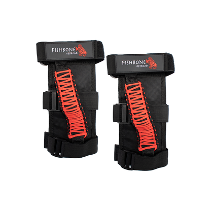 Fishbone Offroad | Paracord Grab Handles w/Three Straps Red Fishbone Offroad | FB55281