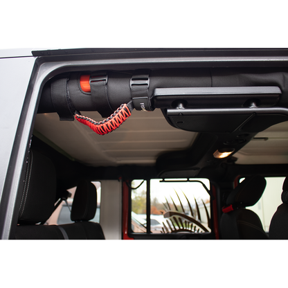 Fishbone Offroad | Paracord Grab Handles w/Three Straps Red Fishbone Offroad | FB55281