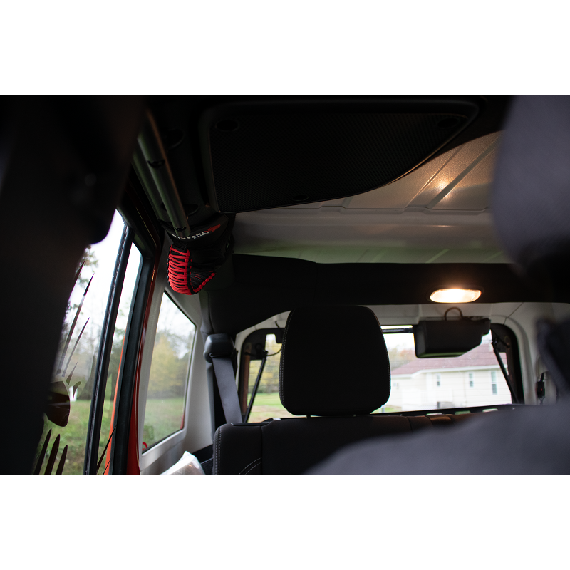 Fishbone Offroad | Paracord Grab Handles w/Three Straps Red Fishbone Offroad | FB55281