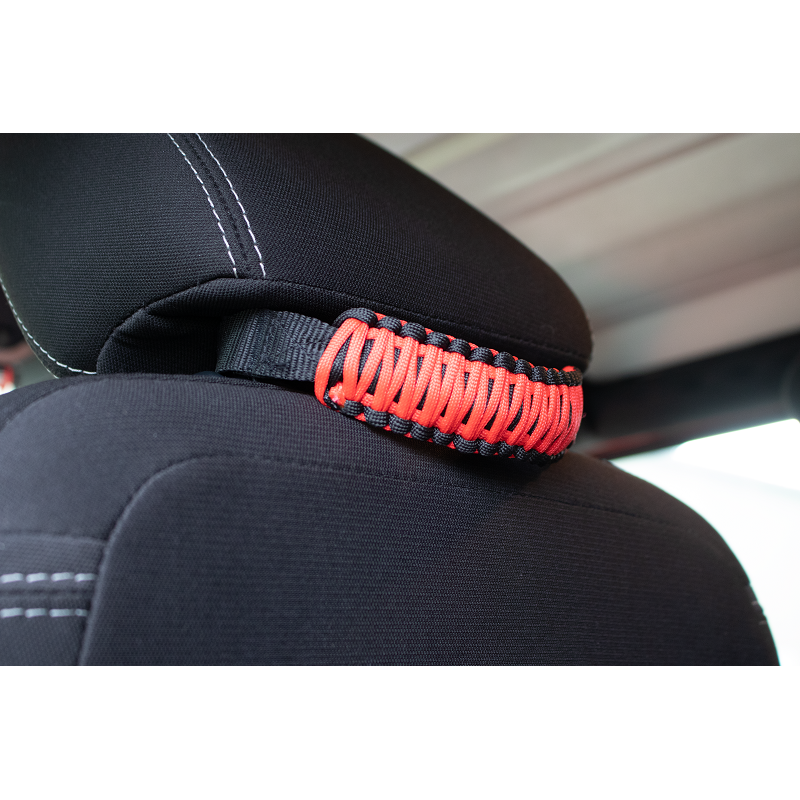 Fishbone Offroad | Head Rest Paracord Grab Handles Red Fishbone Offroad | FB55283