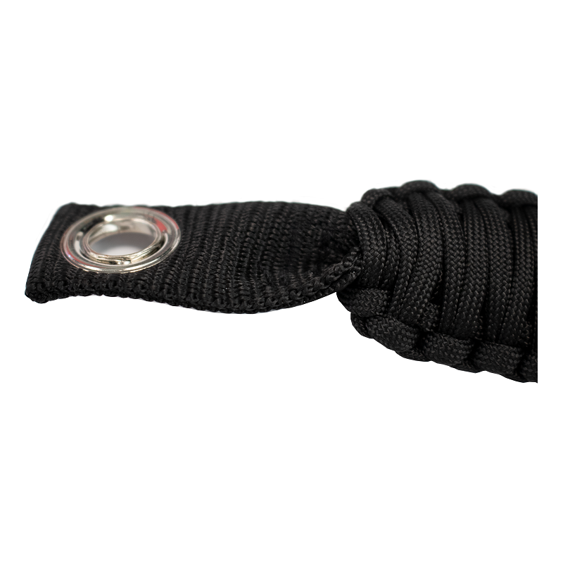 Fishbone Offroad | Paracord Grab Handles for A Pillar Sound Bar 07-18 Wrangler JK Black Fishbone Offroad | FB55284