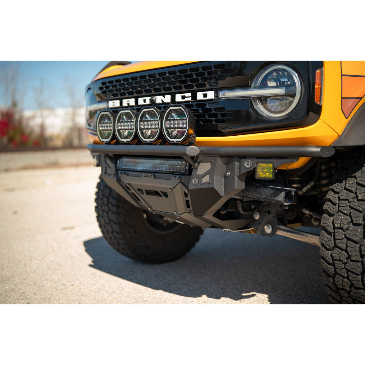 DV8 OFF-ROAD FBBR-08 DV8 Offroad FBBR-08 2021 for 2025 Ford Bronco Tube Series Front