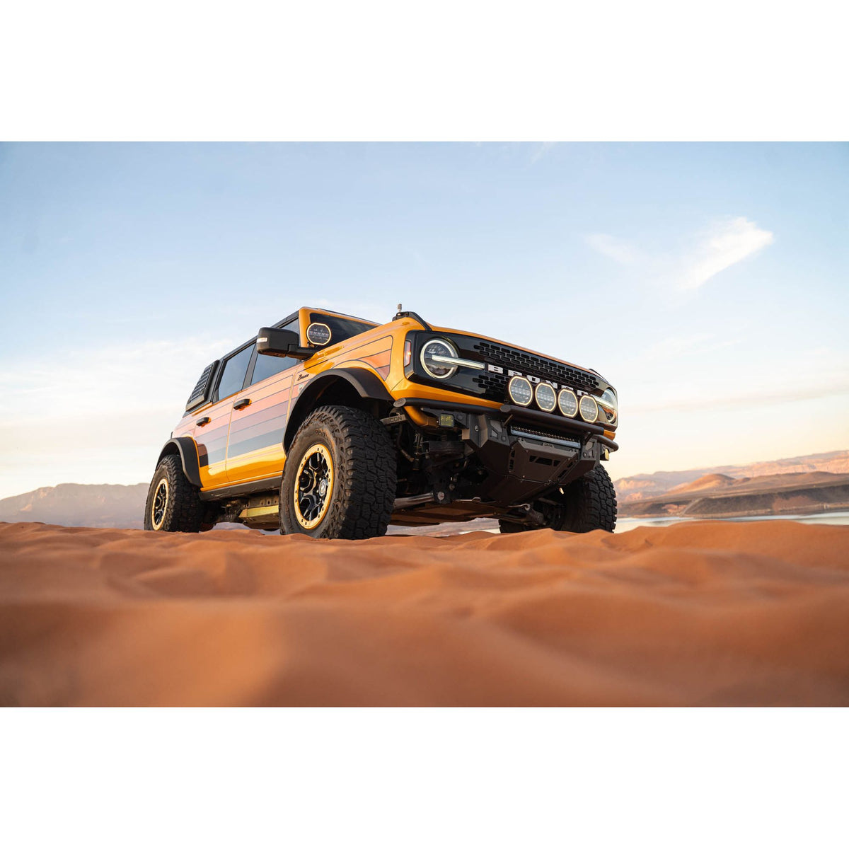 DV8 OFF-ROAD FBBR-08 DV8 Offroad FBBR-08 2021 for 2025 Ford Bronco Tube Series Front