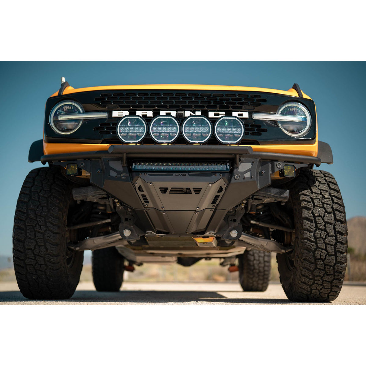 DV8 OFF-ROAD FBBR-08 DV8 Offroad FBBR-08 2021 for 2025 Ford Bronco Tube Series Front
