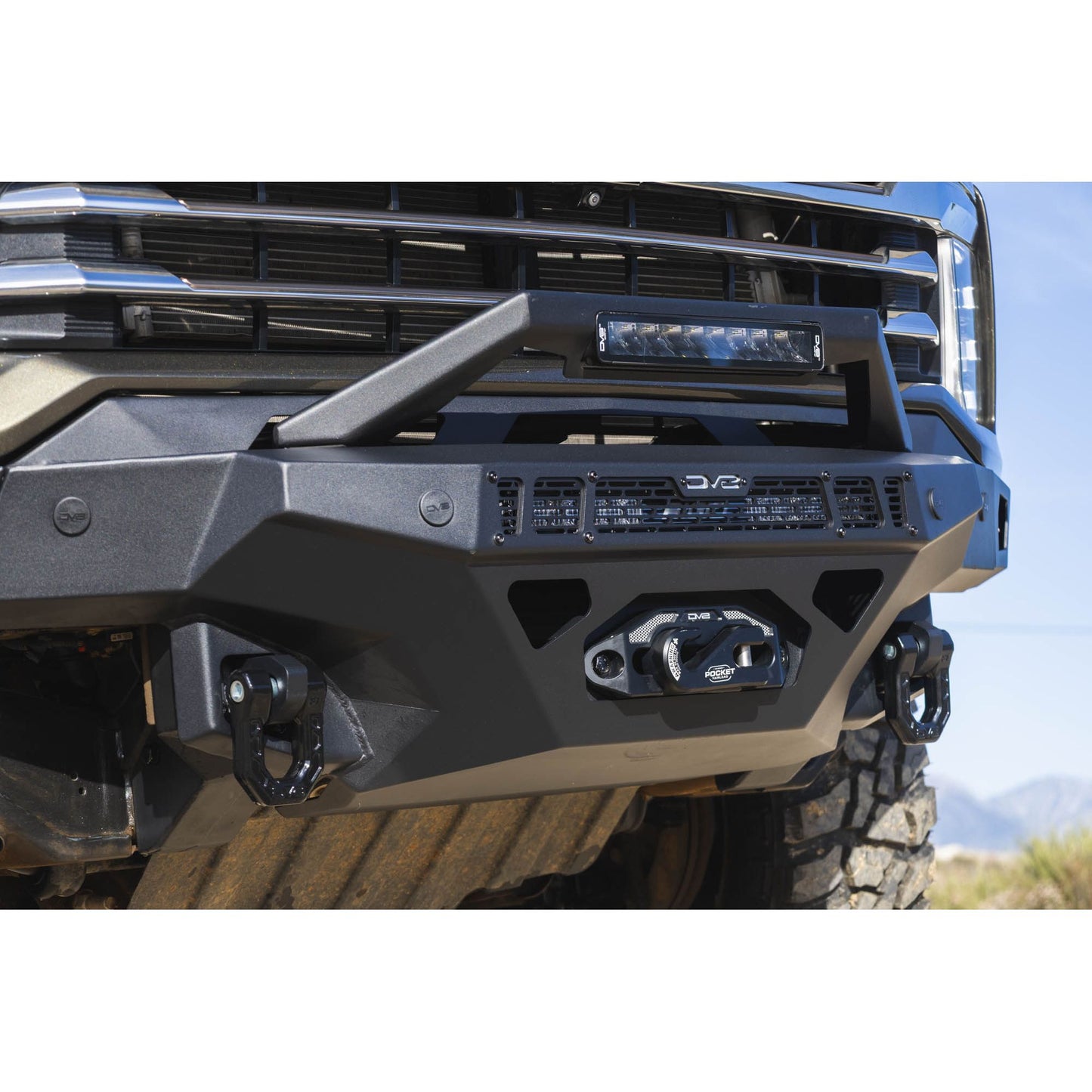 DV8 OFF-ROAD | 2020 2023 Chevy Silverado 2500/3500 Spec Series Front Bumper  | FBCS2-03