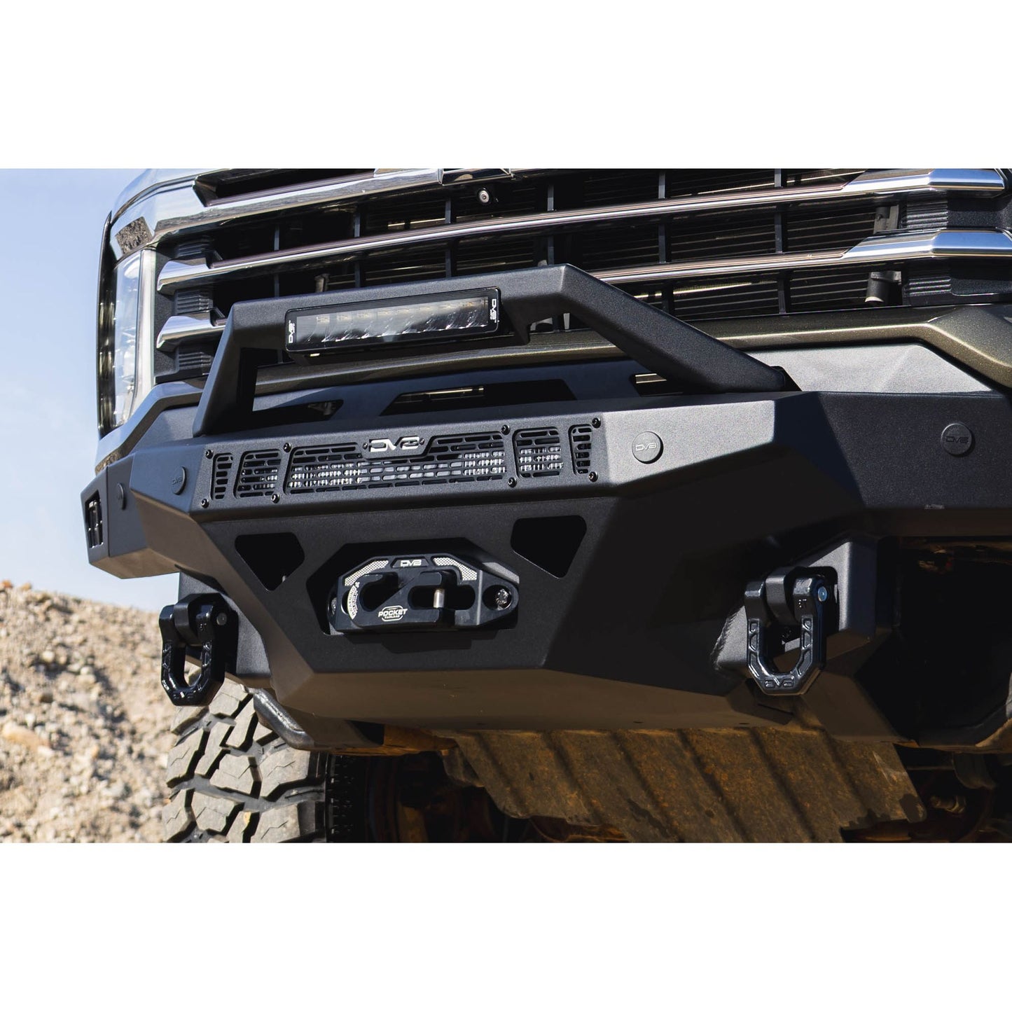 DV8 OFF-ROAD | 2020 2023 Chevy Silverado 2500/3500 Spec Series Front Bumper  | FBCS2-03