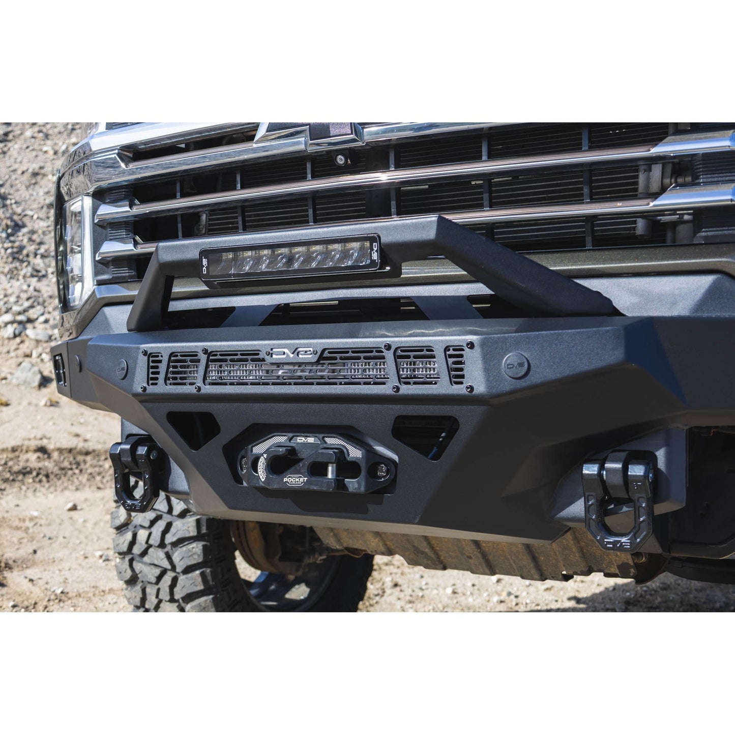 DV8 OFF-ROAD | 2020 2023 Chevy Silverado 2500/3500 Spec Series Front Bumper  | FBCS2-03