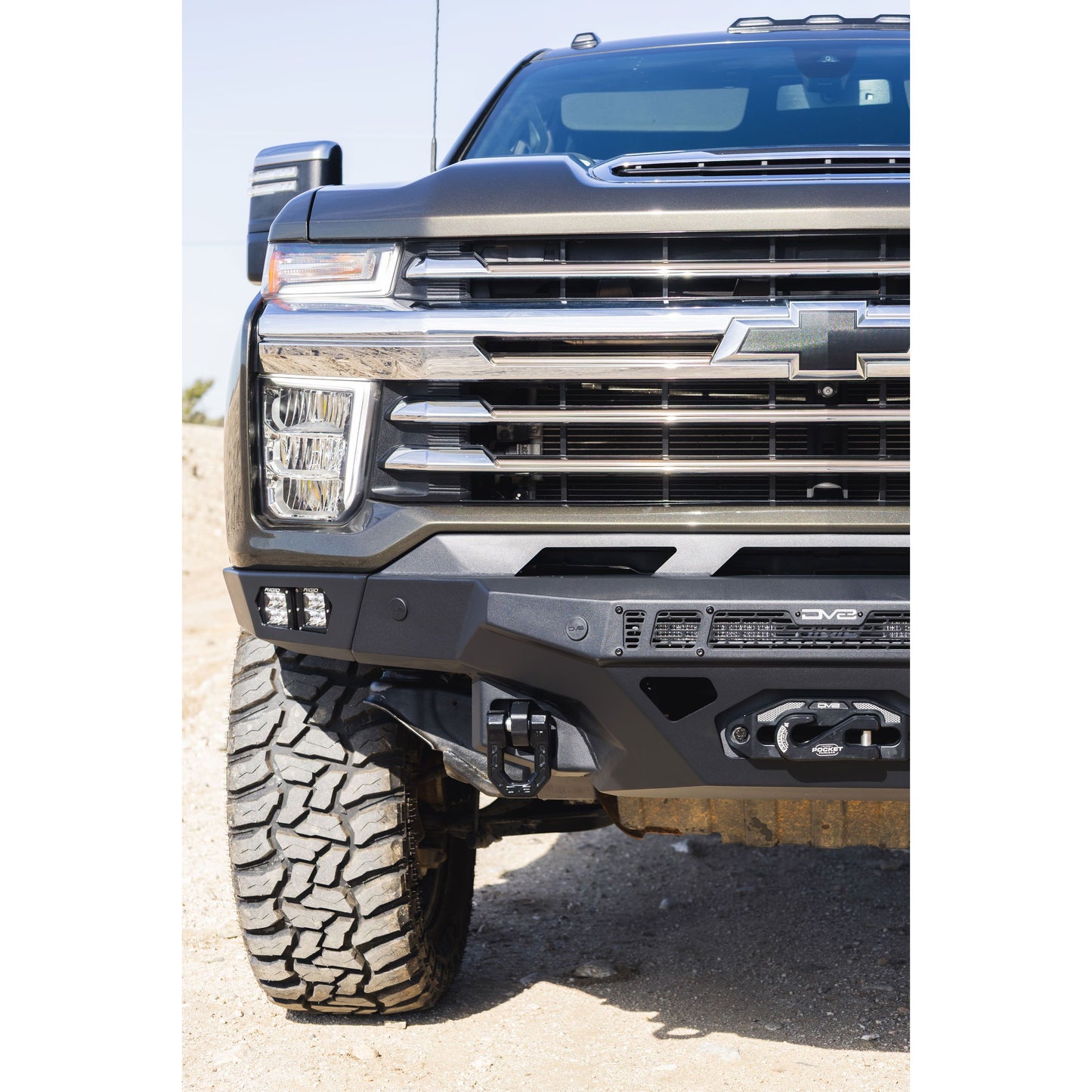 DV8 OFF-ROAD | 2020 2023 Chevy Silverado 2500/3500 Spec Series Front Bumper  | FBCS2-03