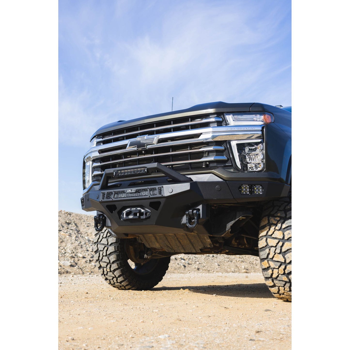 DV8 OFF-ROAD | 2020 2023 Chevy Silverado 2500/3500 Spec Series Front Bumper  | FBCS2-03