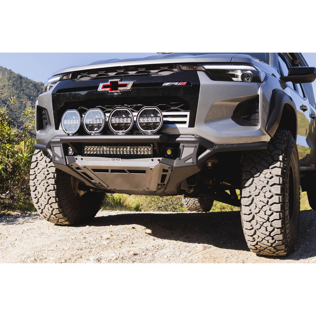 DV8 OFF-ROAD | 2023 2026 Chevy Colorado ZR2 Tube Front Bumper  | FBCS3-04